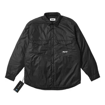 Куртка insulated pertex shirt 'black' Palace, черный