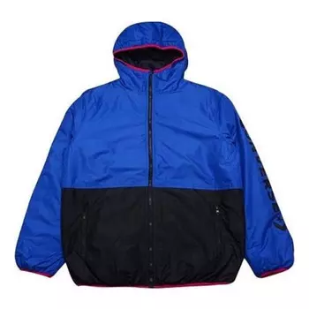 Куртка insulated windbreaker jacket 'blue black' Converse, синий