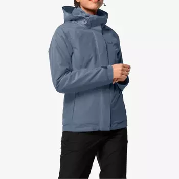Куртка Исландия Вояж 3в1 Jack Wolfskin, серый