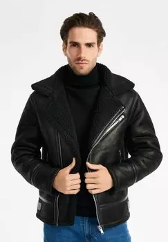 Куртка из эко-кожи OCHNIK, черный