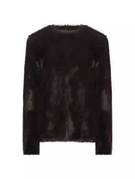 Куртка из эко-меха LouLou de Saison, коричневый