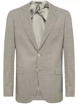 Куртка из эластичной шерсти Boggi Milano, коричневый