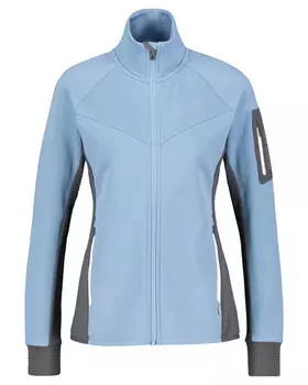 Куртка из флиса стрейч с шерстью мериноса Кивик Meru, синий