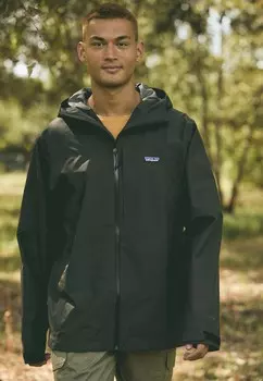 Куртка из хардшелла BOULDER FORK RAIN JACKET Patagonia, черный