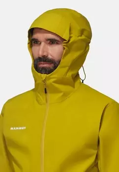 Куртка из хардшелла LINARD GUIDE HOODED Mammut, желтый