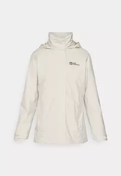 Куртка из хардшелла ROTWAND 3IN1 JACKET Jack Wolfskin, бежевый