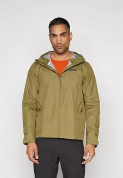 Куртка из хардшелла TORRENTSHELL RAIN Patagonia, оливковый