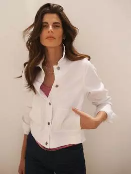 Куртка из хлопчатобумажной смеси etta NRBY, белый