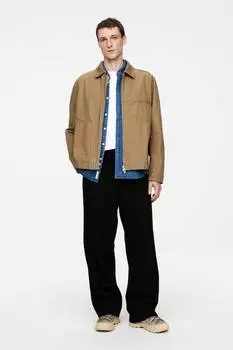 Куртка из хлопчатобумажной ткани Arket, бежевый