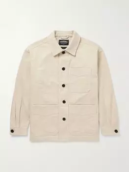 Куртка из хлопка и вельвета FRIZMWORKS, кремовый