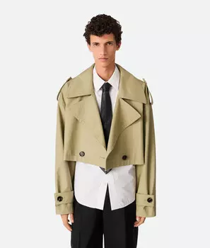 Куртка из хлопкового твила Bottega Veneta