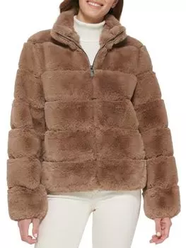 Куртка из искусственного меха Calvin Klein, цвет Dark Camel