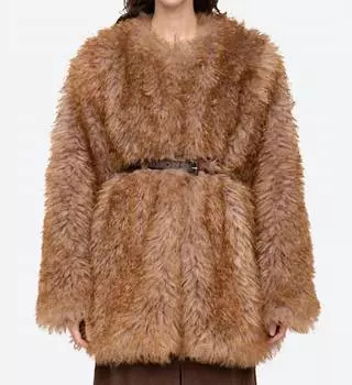 Куртка из искусственного меха Fifi цвета Camel SEA