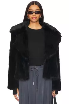 Куртка из искусственного меха josie 23 дюйма Sam., черный