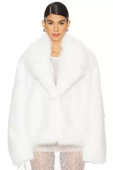 Куртка из искусственного меха лана Aniye Records, цвет milk