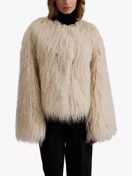 Куртка из искусственного меха манда Malina, цвет Vanilla