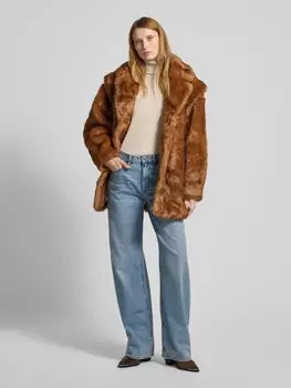 Куртка из искусственного меха с боковыми карманами модель «GWYNETH» JAKKE