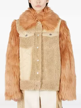 Куртка из искусственного меха UGG x Feng Chen Wang, нейтральный