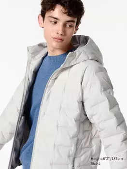 Куртка из искусственного меха Uniqlo, белый