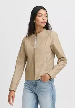 Куртка из искусственной кожи ACOM b.young, бежевый