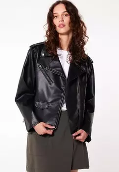 Куртка из искусственной кожи America Today, черный