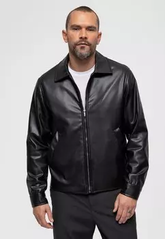 Куртка из искусственной кожи Antioch, черная