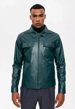 Куртка из искусственной кожи Antioch, зеленая