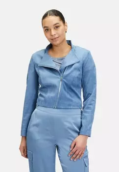 Куртка из искусственной кожи BIKER MIT REISSVERSCHLUSS Vera Mont, синий