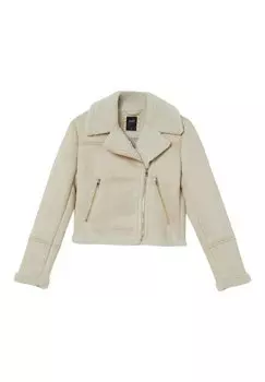 Куртка из искусственной кожи Calliope, белая