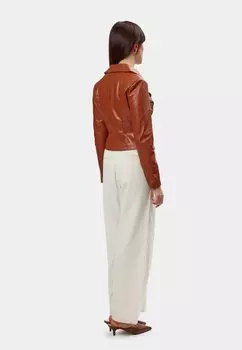 Куртка из искусственной кожи CHIODO INFLUENCER, коричневый