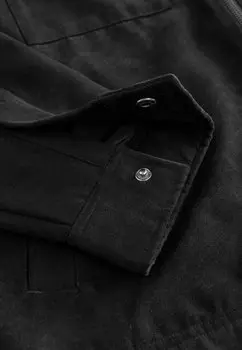 Куртка из искусственной кожи COLLARED SHACKET REGULAR FIT Next, черный