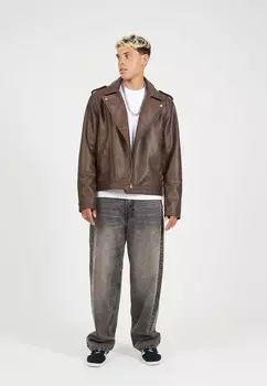 Куртка из искусственной кожи CONEY Brave Soul, коричневый