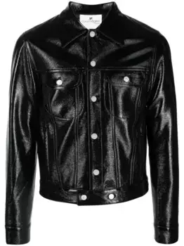 Куртка из искусственной кожи Courrges, черный
