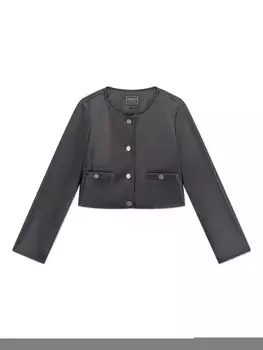 Куртка из искусственной кожи для детей guess kids, черный