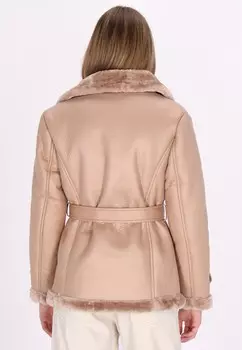 Куртка из искусственной кожи DreiMaster, цвет Mottled Beige