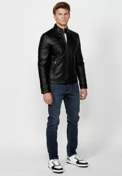 Куртка из искусственной кожи EFFECT Koroshi, черный