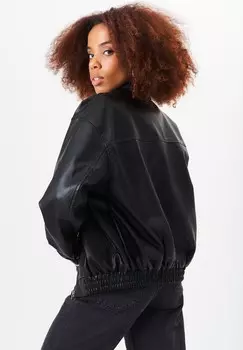 Куртка из искусственной кожи GINI LONDON, черный