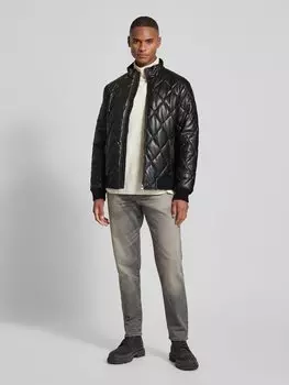 Куртка из искусственной кожи Guess, черный