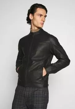 Куртка из искусственной кожи Jack & Jones JJEWARNER NOOS, цвет Black