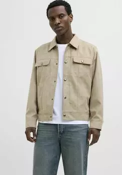 Куртка из искусственной кожи Jack & Jones PREMIUM, светло-коричневый