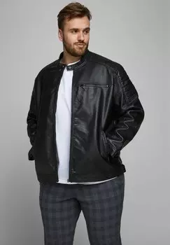 Куртка из искусственной кожи JCOROCKY JACKET Jack & Jones, черный