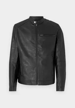 Куртка из искусственной кожи JJEDYLAN BIKER JACKET Jack & Jones, черный