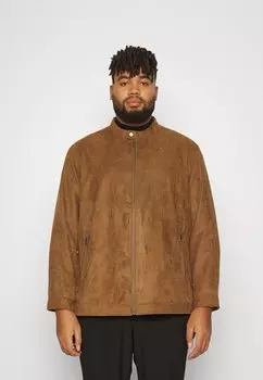 Куртка из искусственной кожи JJEROCKY CLEAN JACKET Jack & Jones, коньячный