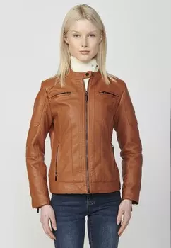 Куртка из искусственной кожи Koroshi, коричневый