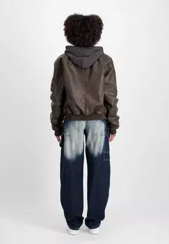 Куртка из искусственной кожи MA FL VINTAGE WMN Alpha Industries, хаки