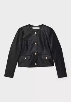 Куртка из искусственной кожи MAYA BUTTON DESIGNERS REMIX, черный