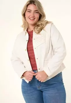 Куртка из искусственной кожи MS Mode, белый