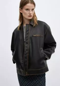 Куртка из искусственной кожи NAPOLI Mango, цвет braun