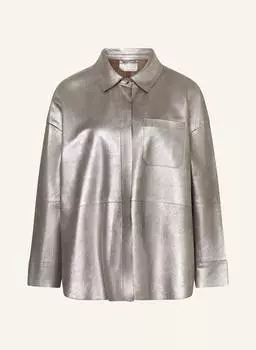 Куртка из искусственной кожи Oakwood, серый