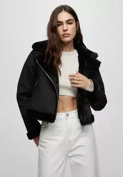 Куртка из искусственной кожи PULL&BEAR